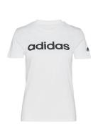W Lin T Sport T-shirts & Tops Short-sleeved White Adidas Sportswear