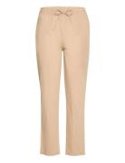 Mind Pants Bottoms Trousers Straight Leg Beige Moshi Moshi Mind