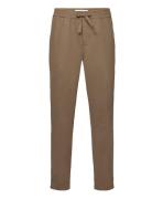 Patrick Drawstring Wool Pants Bottoms Trousers Chinos Beige Les Deux