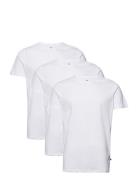 Majermane 3-Pack Tops T-shirts Short-sleeved White Matinique