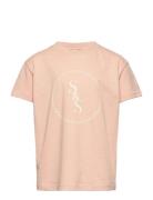 T-Shirt Tops T-shirts Short-sleeved Pink Sofie Schnoor Baby And Kids