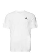 Club Tee Sport T-shirts Short-sleeved White Adidas Performance