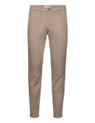 Slh175-Slim New Miles Flex Pant Noos Bottoms Trousers Chinos Beige Sel...