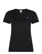 Nora 2.0 Tee Sport T-shirts & Tops Short-sleeved Black Kari Traa