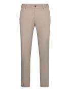 Slhslim-Liam Trs Flex B Bottoms Trousers Formal Beige Selected Homme