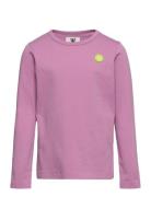 Kim Kids Long Sleeve Tops T-shirts Long-sleeved T-shirts Pink Wood Woo...