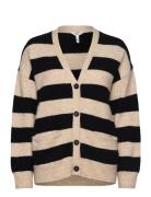 Objminna L/S Knit Cardigan Tops Knitwear Cardigans Beige Object