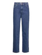 Mom Straight Bottoms Jeans Straight-regular Blue Wrangler