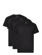 Crew-Neck Sport T-shirts Short-sleeved Black Adidas Underwear