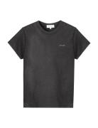 Popincourt Amore /Gots Designers T-shirts Short-sleeved Black Maison L...