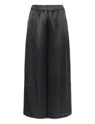 Acanto Bottoms Trousers Wide Leg Black Max Mara Leisure