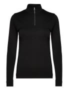 Sweater Wool Terry Tops Sweat-shirts & Hoodies Sweat-shirts Black Lind...