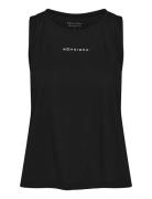 Kay Tank Top Sport T-shirts & Tops Sleeveless Black Röhnisch