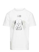 J Sw Gfx T Sport T-shirts Short-sleeved White Adidas Performance