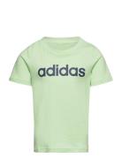 G Lin T Sport T-shirts Short-sleeved Green Adidas Performance