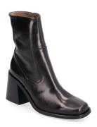 Carlota Shoes Boots Ankle Boots Ankle Boots With Heel Black Wonders