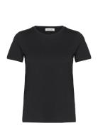 T-Shirts Short Sleeve Tops T-shirts & Tops Short-sleeved Black Marc O'...