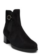 Chelsea Shoes Boots Ankle Boots Ankle Boots With Heel Black Gabor