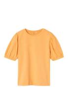 Nkffenna Ss Top Pb Tops T-shirts Short-sleeved Orange Name It