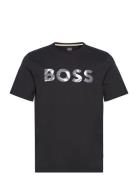 Thompson 15 Tops T-shirts Short-sleeved Black BOSS
