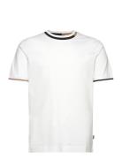 Thompson 211 Tops T-shirts Short-sleeved White BOSS