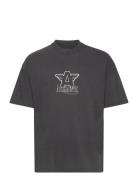 Match Ss Crew Tops T-shirts Short-sleeved Black AllSaints