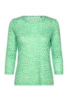 T-Shirt 3/4 Sleeve Tops T-shirts & Tops Long-sleeved Green Gerry Weber...