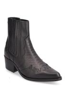 Selena Bootie Shoes Boots Ankle Boots Ankle Boots With Heel Black Stev...