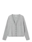 Noel Cardigan Tops Knitwear Cardigans Grey STUDIO FEDER