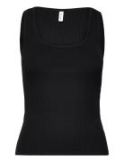 Saamanza Tank Top 15120 Tops T-shirts & Tops Sleeveless Black Samsøe S...