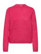 Faromd O-Neck Tops Knitwear Jumpers Pink Modström