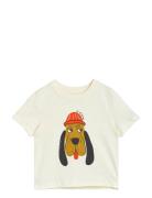 Bloodhound Sp Ss Tee Tops T-shirts Short-sleeved White Mini Rodini