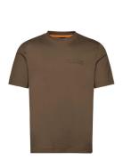 Teetape Tops T-shirts Short-sleeved Khaki Green BOSS