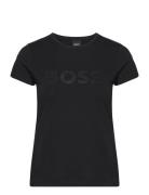 Eventsa4 Tops T-shirts & Tops Short-sleeved Black BOSS