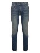 Anbass Trousers Slim Hyperflex Dust Bottoms Jeans Slim Blue Replay