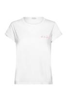 Poitou Oh La La/Gots Tops T-shirts & Tops Short-sleeved White Maison L...