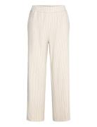 Louisefv Ankle Bottoms Trousers Straight Leg Beige FIVEUNITS