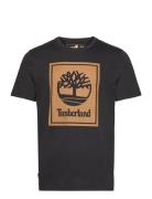 Stack Logo Short Sleeve Tee Black/Wheat Boot Designers T-shirts Short-...