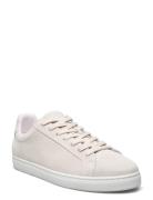 Slhevan New Suede Sneaker Lave Sneakers Cream Selected Homme