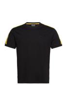 T-Shirt Tops T-shirts Short-sleeved Black EA7