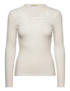 Pukiw Long Sleeve Tops Shirts Long-sleeved White InWear