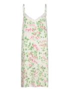 Slip Dress Jersey Aop Flower Nattkjole Multi/patterned Lindex