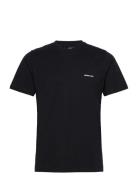 Organic Twin Akio Tee Tops T-shirts Short-sleeved Black Mads Nørgaard