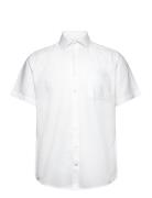 Bs Lott Casual Modern Fit Shirt Tops Shirts Short-sleeved White Bruun ...
