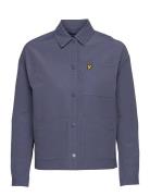 Shacket Tops Shirts Long-sleeved Blue Lyle & Scott