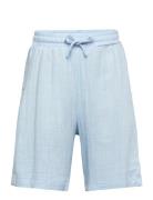 Grtanja Linen Shorts Bottoms Shorts Blue Grunt