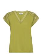 T-Shirt Tops T-shirts & Tops Short-sleeved Green Rosemunde