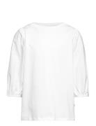 Rica Tops T-shirts Long-sleeved T-shirts White Molo