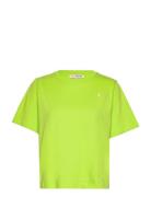 Sila T-Shirt Tops T-shirts & Tops Short-sleeved Green A-View