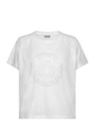 Frelina Tee 2 Tops T-shirts & Tops Short-sleeved White Fransa